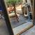 Large elegant black distressed beveled mirror 5 thumbnail