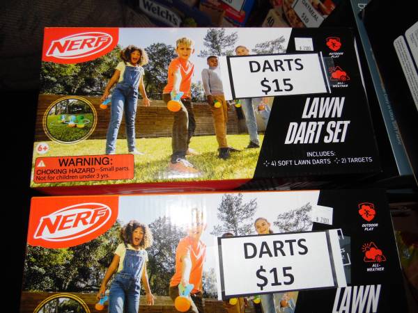 Nerf  Lawn Toss Game --New in Box-Half Price-- 1