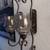 Beautiful Iron Scroll Candle Holders Tuscany Style Heavy Amber Color 5 thumbnail