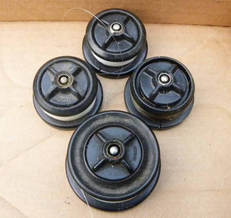 Lot of 3 Mitchell 308 309 408 409 Spools 1