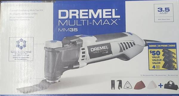 New Dremel Multi-Max Corded Oscillating Multi-Tool Kit 1