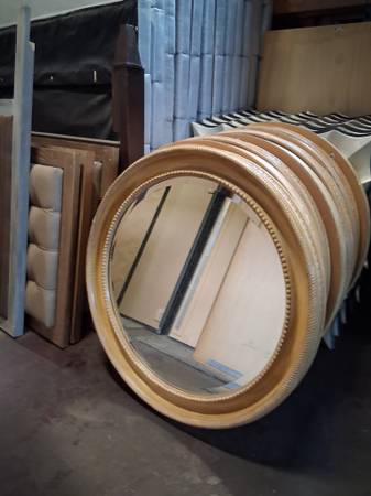 Large Round Mirror 1