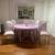 MacKenzie-Childs dining table and 6 chairs 2 thumbnail