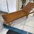 Outdoor Wooden Chaise Lounge，Teak Finish. 4 thumbnail