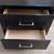 Black Nightstand 2 Drawer Dresser 4 thumbnail
