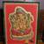 Indian Ganesha carved wood framed painting 1 thumbnail