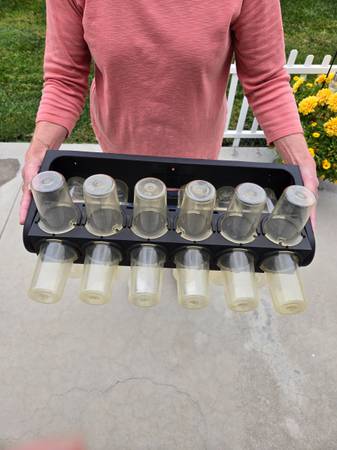 Rotating parts / crafts storage container 1