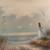 Oil Painting Young lady by the Lake 4 thumbnail