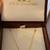 14K Yellow Gold DAVID EDOUARD Necklace with Natural Blue Topaz Stone 5 thumbnail