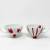4 Mikasa Porcelain  Demi or Espresso cups and saucers 5 thumbnail