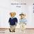 4ft Polo Bear with Sweater Baby Shower Stand-Up Prop – Coroplast 2 thumbnail