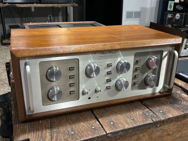 Phase Linear 4000 Series Two Preamp with walnut cabinet (recently refurbished) - $800 (Springfield)63443822275331123