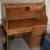 Oak Rolltop Desk, Locking Computer Desk 3 thumbnail
