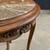 French 1930s Louis XV Style Table with Marble Too & Carved Decorations 6 thumbnail