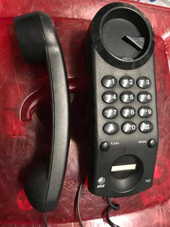 Vintage AT&T Landline Wall-Mounted Phone 1