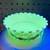 URANIUM Vintage Custard glass “MOTHER” >>>It GLOWS!!<<< 2 thumbnail