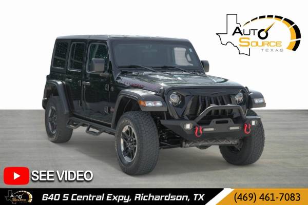2018 Jeep Wrangler 4x4 4WD Unlimited Rubicon SUV - $27,477 (Auto Source Of Texas)634839592599071215