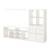 IKEA KALLAX  TV storage combination with drawers white 88 1/4 x 15 3/8 x 57 7/8" 5 thumbnail