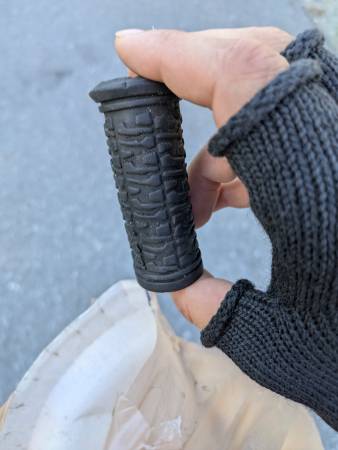Found bike handle cover 1