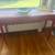Couch clean down stuffed like new velvet light gold tan 3 thumbnail