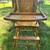 Vintage Maple Bunny Baby High Chair With Flip Back Tray 5 thumbnail