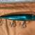 Vintage Creek Chub Bait Co CCB Mullet Husky Pikie #2307 Lure Turquoise 7 thumbnail