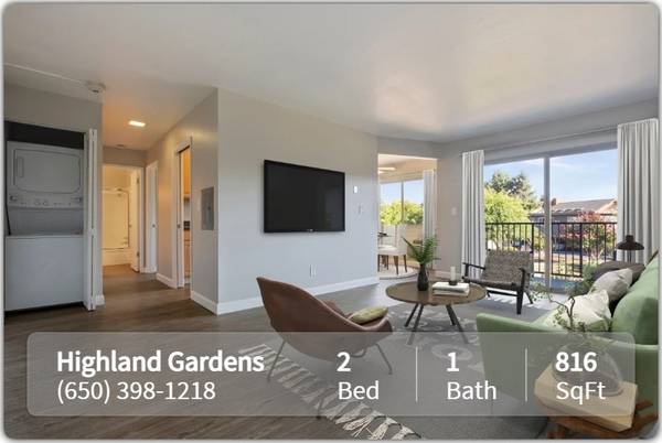 No car? No problem! Great community near transit lines! 2 bed/1 bath 1