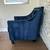 Velour accent chair 3 thumbnail