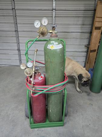 Cutting torch setup 1