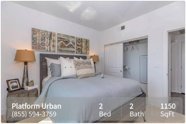 $3,861 / 2br - 1150ft2 - Wonderful 2 bed / 2 bath in prime location! Close to everything! (san jose north)63946805055362120