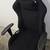 Black Fabric Office Gaming Chair Reclining Ergonomic Racing Seat 14 thumbnail