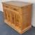 Buffet Flip Top Rolling Server Cabinet Sideboard 3 thumbnail