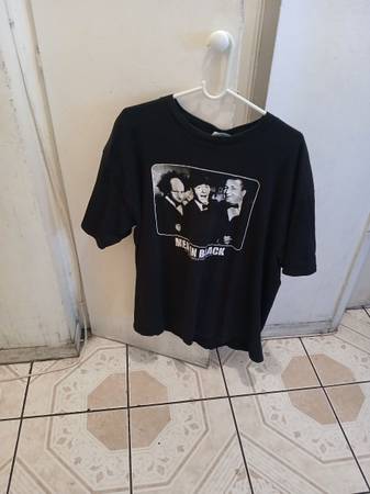 The Three Stooges Men In Black T-Shirt 2004 Size XL for Men 1