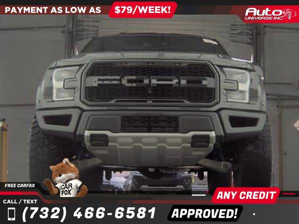 2018 Ford F150 F 150 F-150 Raptor SuperCrew caja de 5.5 - $35,995 (todos los precios anunciados son enganches)63476943657985122