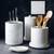 nice williams sonoma marble utensil holder kitchen decor 9 thumbnail
