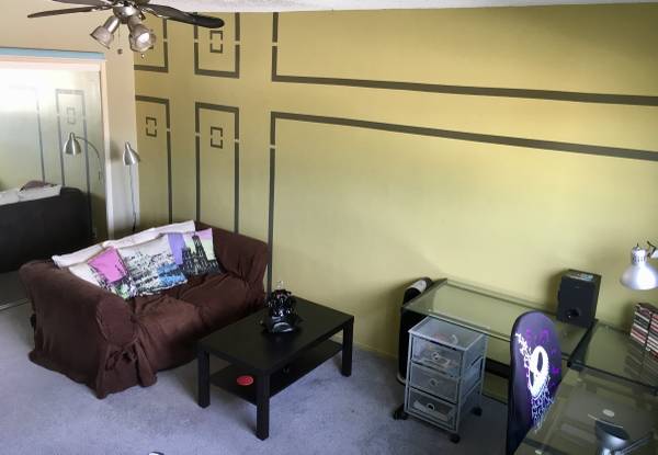 Very Comforatable LARGE FURNISHED Private Bedroom in Mid-Century APT!! 1