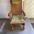 Vintage Oak Platform Rocking Chair 1 thumbnail