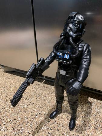 Jakks Pacific Star Wars Rebels tie 18 inch fighter pilot action figure 1