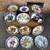 Collection of 12 Vintage Decorative Teddy Bear Plates with Stands. 7 thumbnail