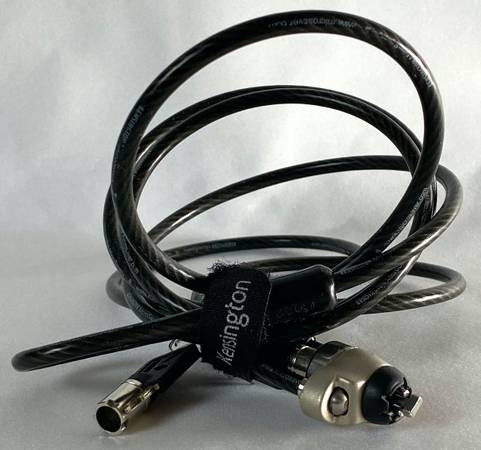 Kensington Microsaver Key Cable Lock for Kensington Slot-Equipped Gear 1