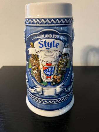 1982 Numbered Limited Edition Heileman Old Style Beer Stein 1