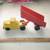 Vintage Auburn rubber toy cars and RR cars - 14 pcs. 5 thumbnail