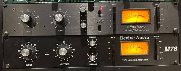 Wesaudio Beta76 & Revive Audio M76 FET compressors 1