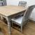 Solid oak dining set 7 thumbnail