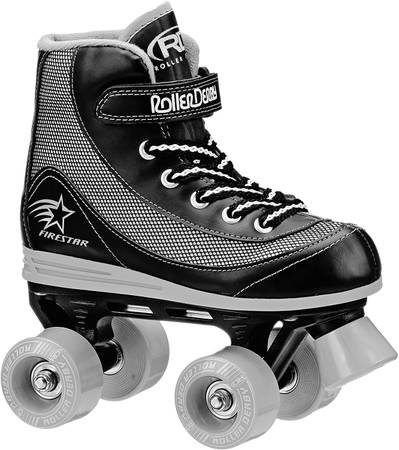 Quad Skates Roller Derby Firestar Youth Skates Girls Boys JR 13 Size 1