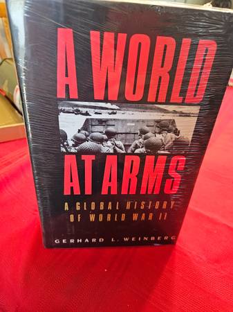 A WORLD AT ARMS A GLOBAL HISTORY OF WORLD WAR II NEW SEALED 1