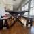 Solid Wood Dining Table Set - 2 Benches + 4 Chaira 5 thumbnail