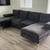 U-shape Sectional Sofa Like New 1 thumbnail