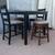 High dining table with two chairs and two bars stools in good conditio 8 thumbnail