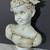 MONUMENTAL 1968 AZZOLIN BROTHERS ITALIAN PORCELAIN BUST OF A GIRL 3 thumbnail